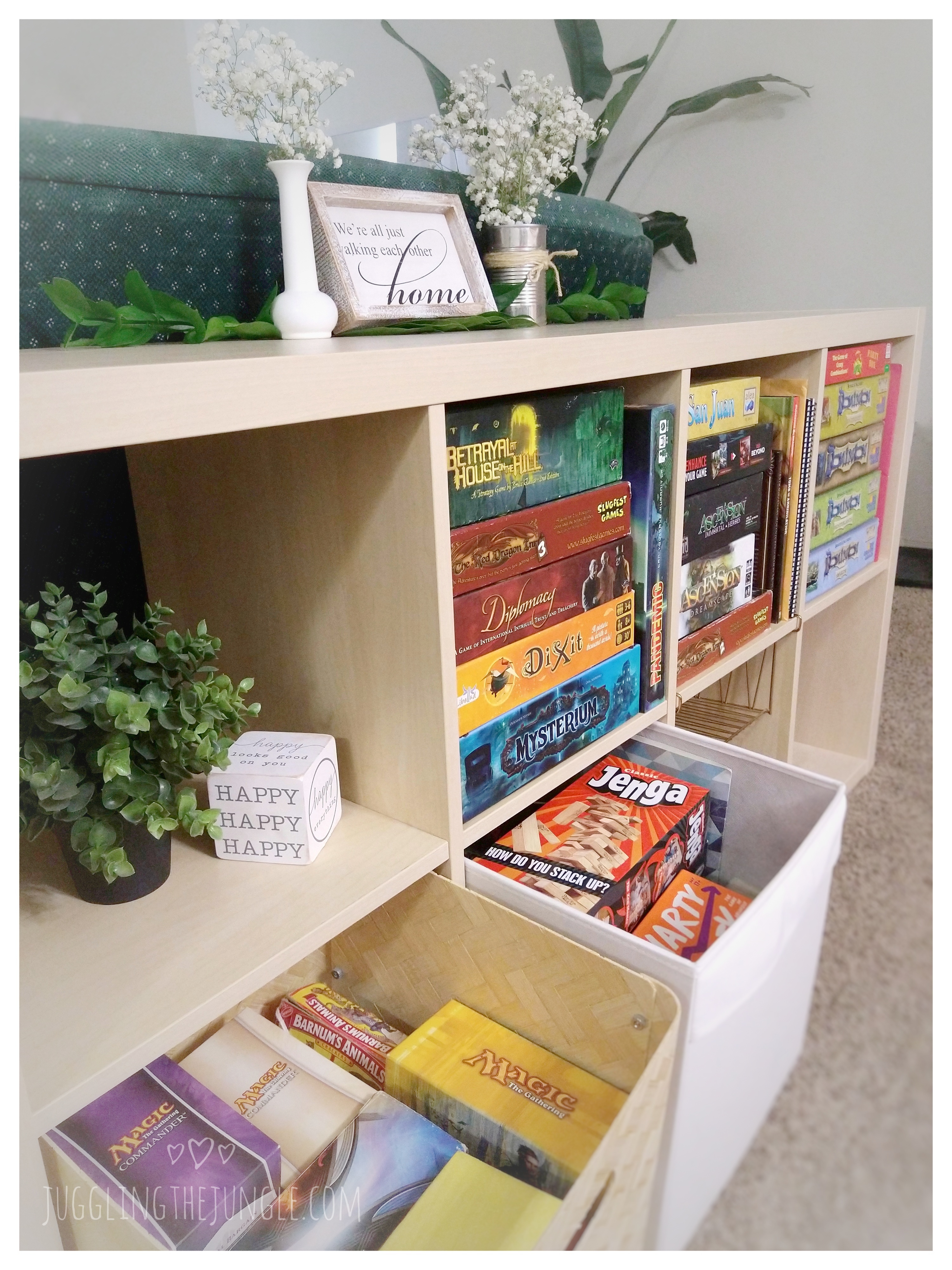 How to make a display shelf for board games – Juggling The Jungle